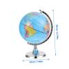 Angoily 1 Set Educational World Globe for Interactive Terrestrial Globe with Solid Base Modern Office Decor and Learning Tool for Present for Students view 2