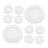 BESPORTBLE 10pcs Round Rubber Piggy Bank Stoppers for Bank Closure and Tight Fit Compatible Various Money Saving Boxes and Reusable Inner view 1