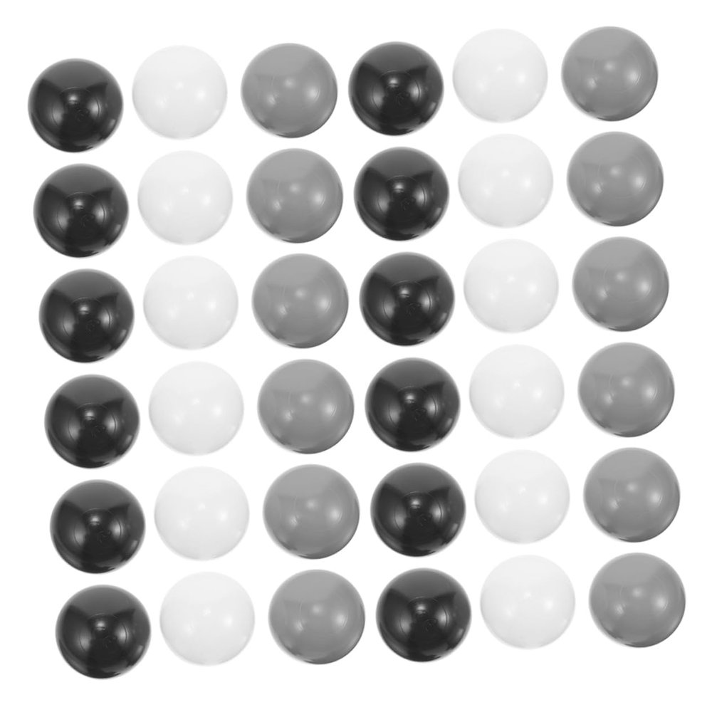 Cabilock 50pcs Plastic Ocean Balls Safe Play Balls for Boy Girl Amusement Pits for Party Games and Pool Decoration Fun for Toddlers and Boy Girl