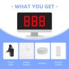 ECGOIOE Game Show Buzzer System Family Feud Buzzer Add Up to 32 Buttons 262ft Jeopardy Buzzers for Classroom School Competition view 4