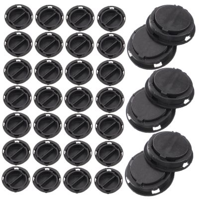 Toddmomy Adults Large Piggy Bank Caps 50pcs White Plugs Stopper Bottom Covers for Savings Box