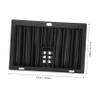 Vaguelly Multi-function Poker Chip Tray Portable Acrylic Poker Chip Case Organized Storage for Easy Gameplay view 2