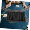 Vaguelly Multi-function Poker Chip Tray Portable Acrylic Poker Chip Case Organized Storage for Easy Gameplay view 4