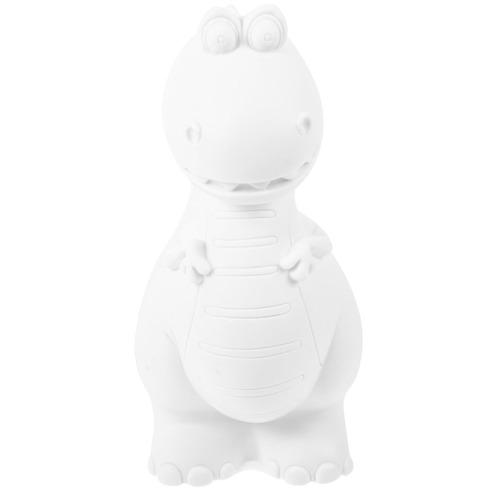 DECHOUS Unpainted Dinosaur Craft Kit for Boys and Girls Blank Dinosaur Sculpture for Painting Creative Decoration for Home Nursery and Art Projects Fun Craft Activity