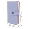 Alipis Elegant Money Binder Coin Collector Book Savings Challenge Book Buckle Money Saver Paper Holders view 2