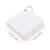 200 Blank Flash Cards with Binder Rings Pre-Hole Punched Notecards for Studying Multipurpose White Index Cards for Learning and DIY Projects view 2