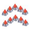 BESPORTBLE 10pcs Mini Resin Bonfire Model for Dollhouse Creative Landscape Decoration Fire Pit Accessories for Flower Pots and Miniature Scenes view 1