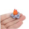BESPORTBLE 10pcs Mini Resin Bonfire Model for Dollhouse Creative Landscape Decoration Fire Pit Accessories for Flower Pots and Miniature Scenes view 3