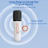 lyrlody Karaoke Machine for Adults & Kids, Handheld Mics, 20 Hour Playtime, Portable BT5.3 Speaker for Indoor Outdoor KTV Singing (White) view 4