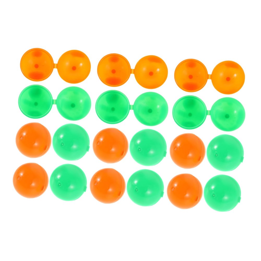 PRETYZOOM 25pcs Fillable Raffle Balls Lightweight Plastic Balls Lottery for Fair Draws Suitable for School Company Party