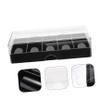 Kisangel Acrylic Poker Chip Box Poker Chip Holder Case Lids Multi-function Storage Portable Tidy for Game view 4