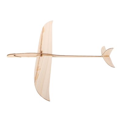 ERINGOGO Hand Thrown Wooden Glider Plane Effortless Launch Stable Flight for Indoor Outdoor Play Wooden Airplane for Family Gatherings Fun