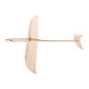 ERINGOGO Hand Thrown Wooden Glider Plane Effortless Launch Stable Flight for Indoor Outdoor Play Wooden Airplane for Family Gatherings Fun view 1