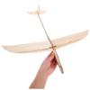 ERINGOGO Hand Thrown Wooden Glider Plane Effortless Launch Stable Flight for Indoor Outdoor Play Wooden Airplane for Family Gatherings Fun view 4