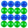 Kisangel 100pcs Openable Raffle Balls Lottery Balls for Events Crafts and Celebrations Refillable Sphere Game Blue and Green view 2