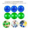 Kisangel 100pcs Openable Raffle Balls Lottery Balls for Events Crafts and Celebrations Refillable Sphere Game Blue and Green view 4
