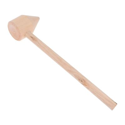 Kisangel 5pcs Mini Wooden Hammers for Boys and Girls Creative Small Mallets for Fun Hand Training and Play Safe Smooth Surface Toy Hammers for Boys and Girls