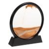 Toddmomy 3D Moving Sand Art Hourglass 7-Inch Home Office Decor Relaxing Sandscape Sand Art Decoration for Adults and Boys and Girls Unique Desktop Ornament view 1