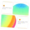 SUPVOX 6pcs Thickened Rainbow Balls PVC Kickball for Boys and Girls for Indoor and Outdoor Playground Activities Bouncing Fun for Boys and Girls view 4