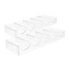 ERINGOGO 2pcs Clear Poker Chip Tray Poker Chip Organizer for Easy Storage and Access Multi Grid Design view 1