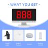 ECGOIOE Game Show Buzzer System Family Feud Buzzer Add Up to 32 Buttons 262ft Jeopardy Buzzers for Classroom School Competition view 4