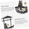 SOLUSTRE Microlandscape Model Resin Zen Table Decoration Relaxing Home Decor for Peace view 3