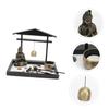 SOLUSTRE Microlandscape Model Resin Zen Table Decoration Relaxing Home Decor for Peace view 4