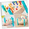 Kisangel 3sets Interactive Boys and Girls Hammer Toys Pounding Hammer Nails Workbench Toy for Preschoolers Learning view 2