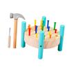 Kisangel 3sets Interactive Boys and Girls Hammer Toys Pounding Hammer Nails Workbench Toy for Preschoolers Learning view 3