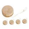 SUPVOX 20pcs Wooden Yo-yo Toy DIY Hand-Painted Unisex String Ball for Engaging and Traditional Toy for Boys and Girls and Adults view 2