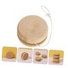 SUPVOX 20pcs Wooden Yo-yo Toy DIY Hand-Painted Unisex String Ball for Engaging and Traditional Toy for Boys and Girls and Adults view 3