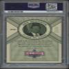 2020 Leaf Decision Ron Desantis Money Card #MO66 (/5) (PSA 8) view 2