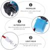 Abaodam 1set Generator Kit Wind Water Power Generator Operate Teaching Model for Science Experiments for Students Learning view 4