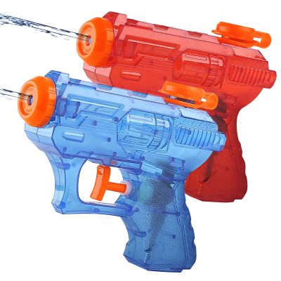 2 Packs Water Guns for Kids Adults, Mini Squirt Water Pistols, Small Manual Water Soaker Gun Summer Swimming Pool Outdoor Games Beach Water Fighting Toys Gifts for Boys Girls Children