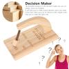 Creative Magnetic Decision Maker Wooden Oscillating Magnetic Selector Swing The Pendulum and Find The Answer to Your Question for Indecisive Person view 3