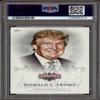 2016 Leaf Decision Trump Portraits B&W Mouth Open #CP7 (PSA 7) view 2