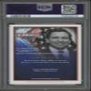 2022 Leaf Decision R. Desantis Election Day Stamp Pink Foil #4 (/4) (PSA 8) view 2
