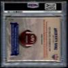 2020 Leaf Decision Trump Smiling Game Used Football Relics (PSA 8) view 2