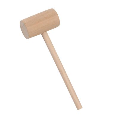 DECHOUS 12pcs Mini Solid Wood Hammers for Boys and Girls Educational Hitting Toy for Hand-Eye Coordination and Dexterity Development for Birthday and Playtime Activities