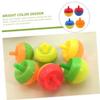SUPVOX 50pcs Hand Spinning Top Toy Gyro Toys for Boys and Girls Party Favors Random Color view 4