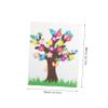 Garneck 1set DIY Felt Flower Tree Storyboard Set for Boys and Girls Engaging Educational Wall Decor for Home Classroom Activities Safe Interactive Felt for Creative Learning view 2