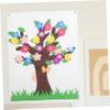 Garneck 1set DIY Felt Flower Tree Storyboard Set for Boys and Girls Engaging Educational Wall Decor for Home Classroom Activities Safe Interactive Felt for Creative Learning view 4