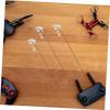 SOPOTUTU 20sets Fixed Wing Airplane Control Horns Pushrods Linkage Stoppers for Aircraft Model Kits Easy Installation and Replacement Boosts Creativity and Mechanical Skills view 3
