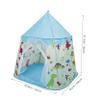 DECHOUS Boy Girl's Castle Play Tent for Indoor Fun Boys and Girls House Adorable Pool Develops Creativity and Imagination Portable Ice Snow Theme Playhouse view 2