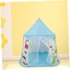 DECHOUS Boy Girl's Castle Play Tent for Indoor Fun Boys and Girls House Adorable Pool Develops Creativity and Imagination Portable Ice Snow Theme Playhouse view 4