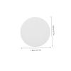 20pcs White Silicone Piggy Bank Bottom Plug Round Secure Fit Xmas view 2