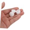 20pcs White Silicone Piggy Bank Bottom Plug Round Secure Fit Xmas view 3