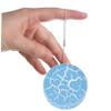 Toddmomy 2pcs Wooden Yo Yo Toy Crack Pattern for Boys and Girls Early Education Toy and Portable for Developing Wrist Strength and Coordination view 2