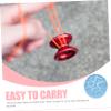 Toddmomy 2pcs Wooden Yo Yo Toy Crack Pattern for Boys and Girls Early Education Toy and Portable for Developing Wrist Strength and Coordination view 3