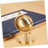 ERINGOGO Small Brass Globe Base Rotating Desktop Decor for Home Office Classroom view 3